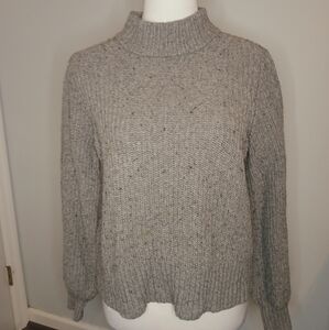 Abercrombie & Fitch Oversized Mock Neck Sweater